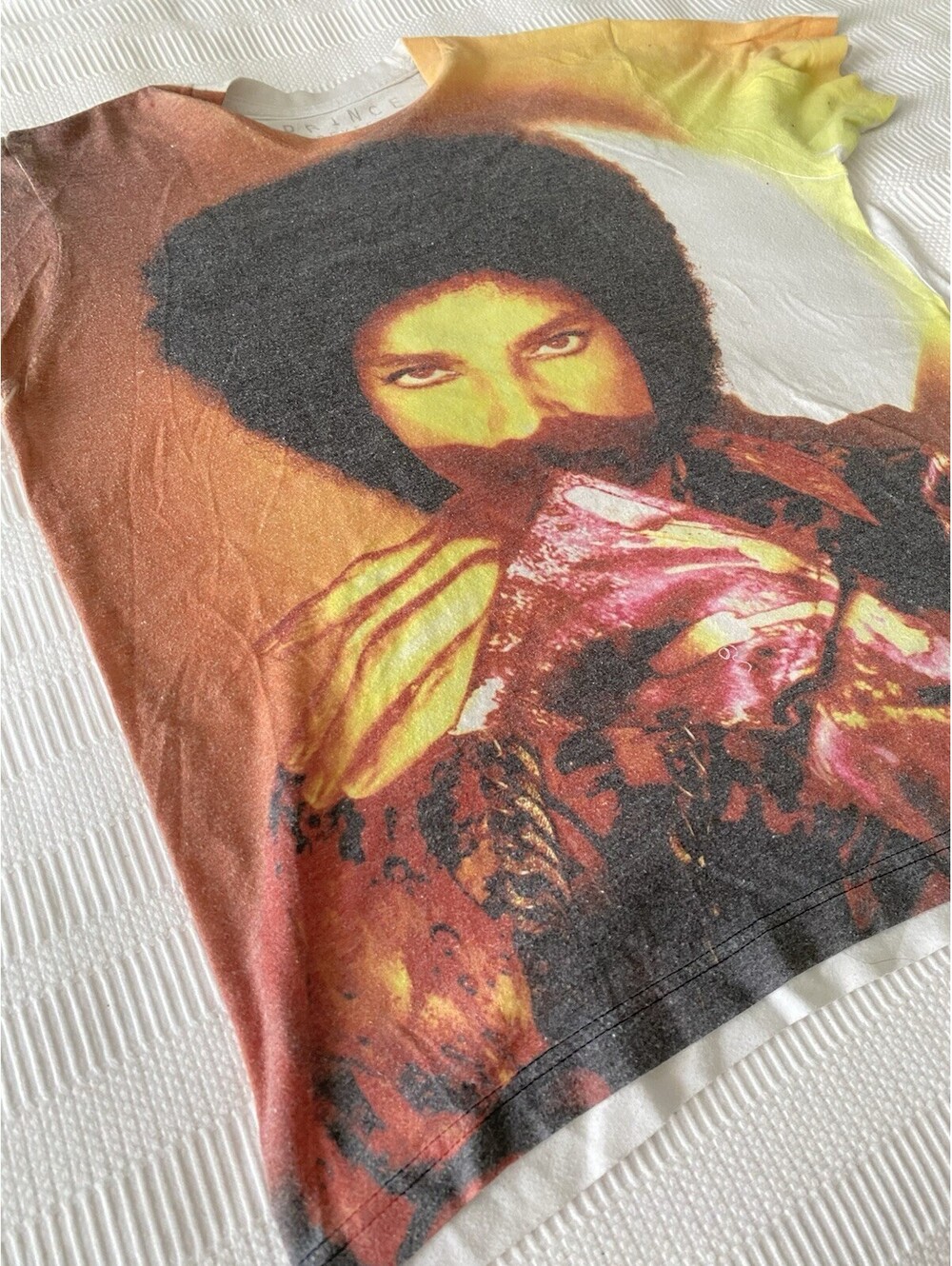 Prince 3rd Eye Girl HIT N RUN TOUR 2015 Concert All Over Print T Shirt Medium